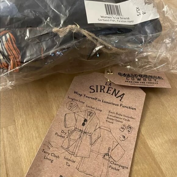 California Cowboy Ws Serena Robe, NWT, Size XS/S - Picture 11 of 11